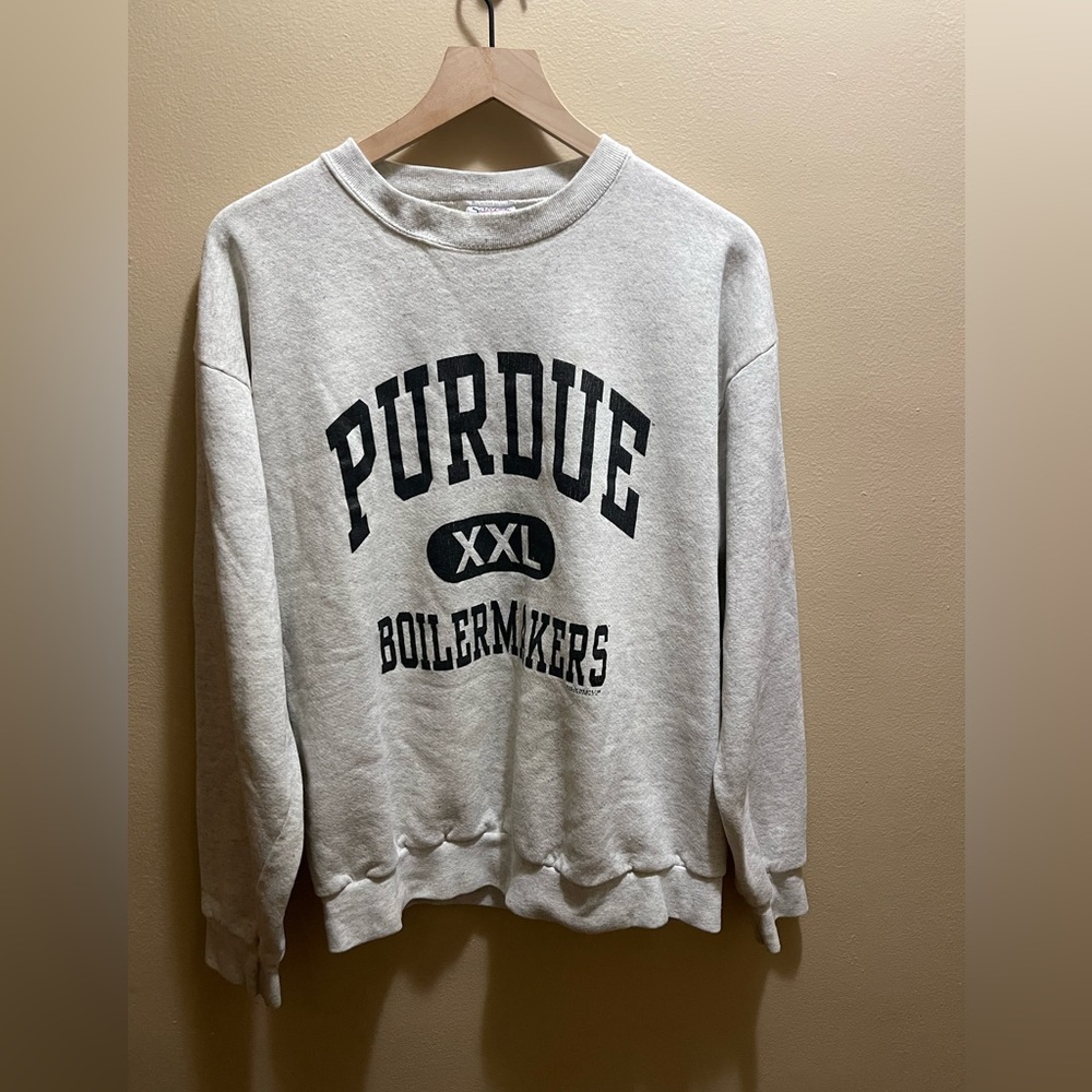 Vintage Santee Purdue Boilmakers Sweater…Large..22x25